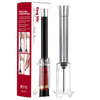 🍷Air Pump Cork Remover Wine Bottle Opener Set