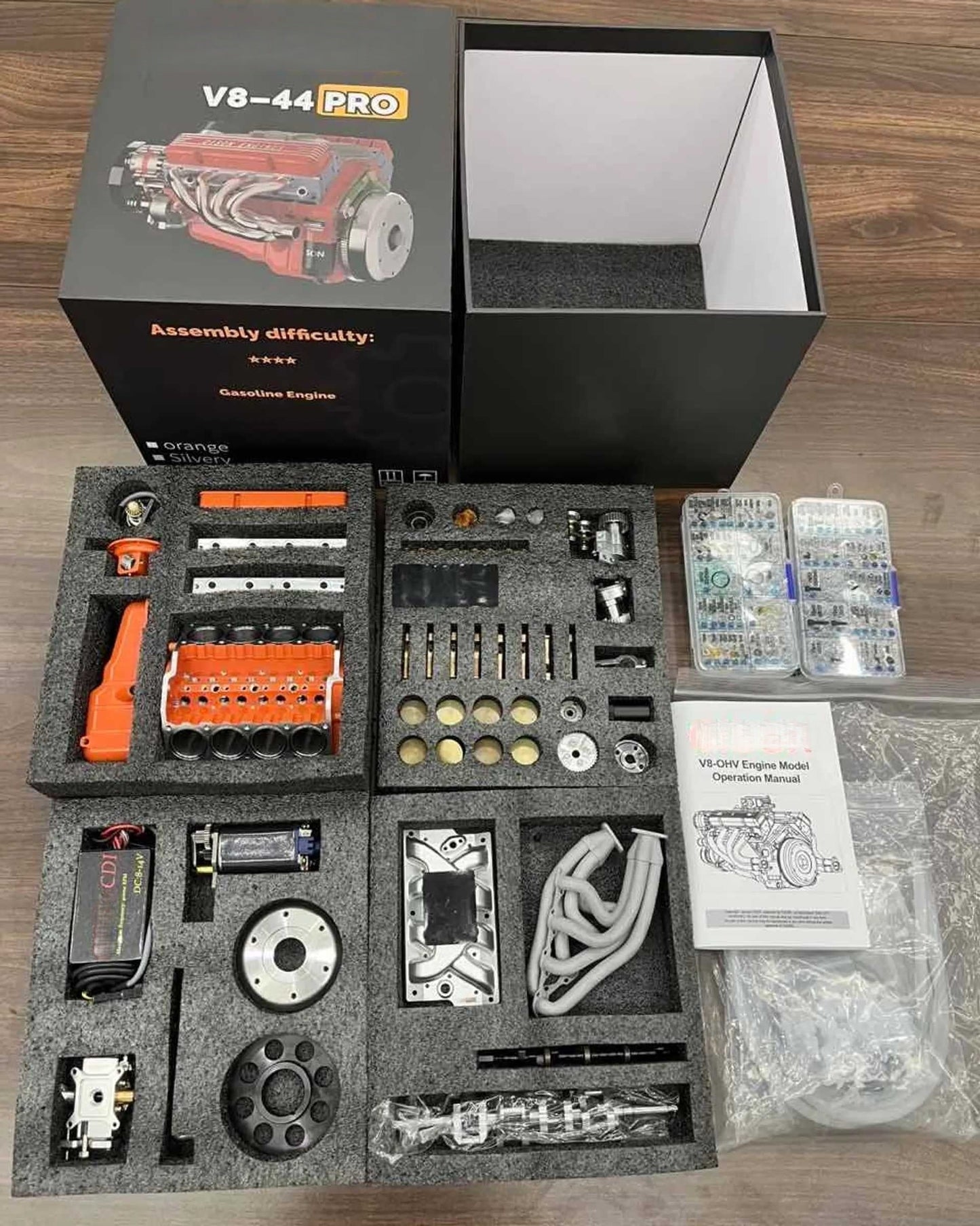 💥Buy 2nd 60% OFF 🔥Gasoline OHV V8 Small-block Engine Model Kits(⛽Crown-Proj-Real-Refill-Plug-15S)