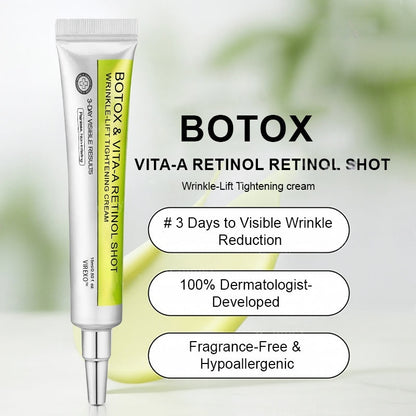 👨‍⚕️Made and shipped from Australia💫 Botox & Vita-A Retinol Shot Wrinkle-Lift Tightening cream - Last Day Promotion 70% OFF