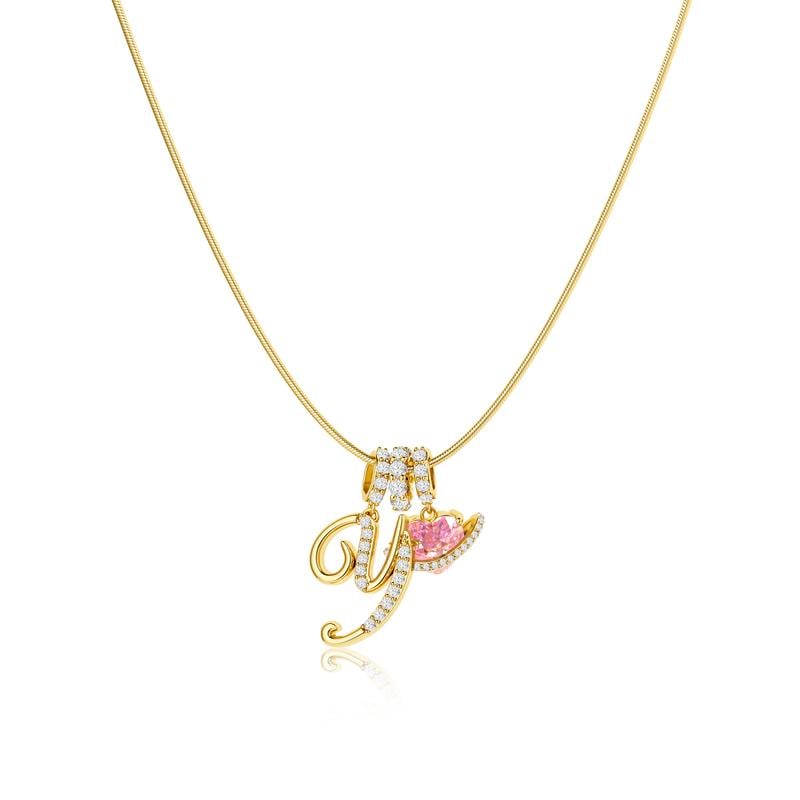 🎁14K Gold/Silver Plated 3-Layering Initial A-Z Letter Pendant Necklaces
