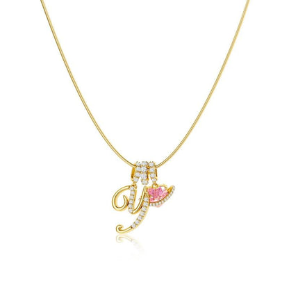 🎁14K Gold/Silver Plated 3-Layering Initial A-Z Letter Pendant Necklaces