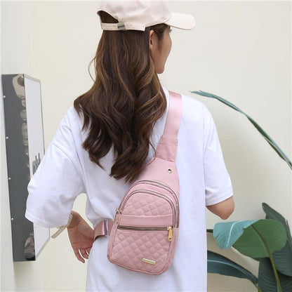 😍2nd Item 60% OFF🌸💥Ladies Large Capacity Quilted Shoulder Bag (Fashion Solid Color🎒)