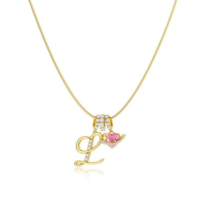 🎁14K Gold/Silver Plated 3-Layering Initial A-Z Letter Pendant Necklaces