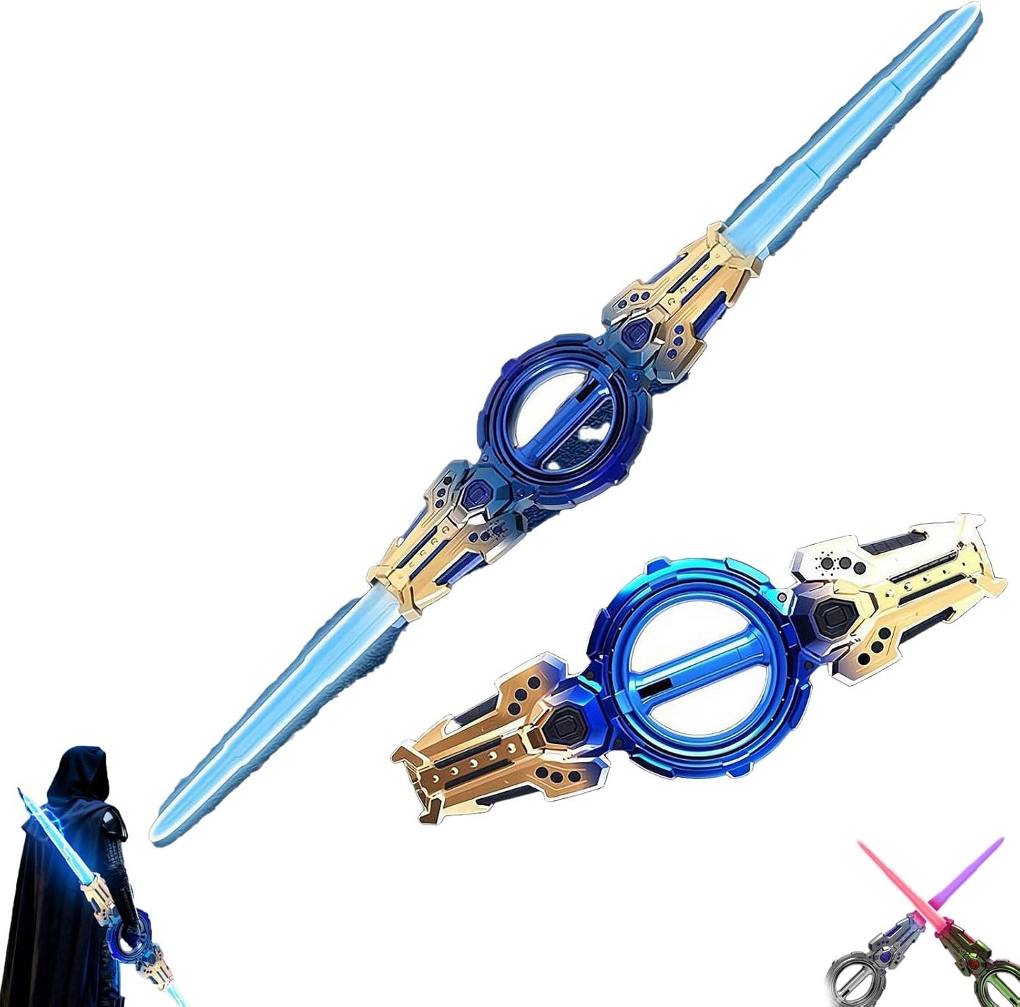 💥2nd Item 60% OFF + FREE SHIPPING 🎁🚚💥Double-Headed Telescopic Expandable Light Swords Toy