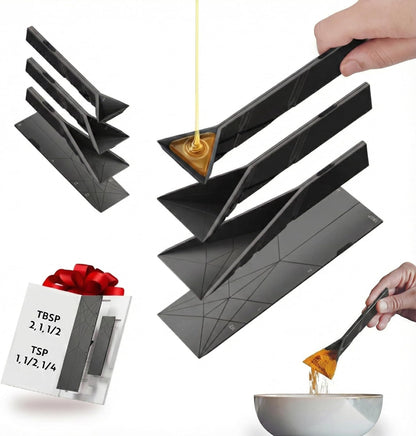 Original Flat 3-in-1 Folding Measuring Spoons