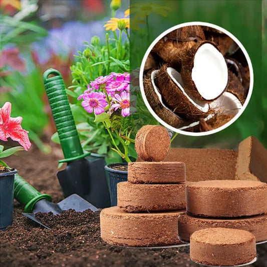 🔥LAST DAY 50% OFF🌱Premium Organic Coconut Coir Bricks for Plants