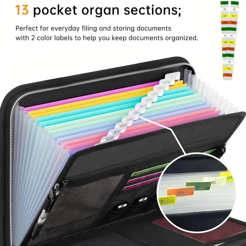 🔥HOST SALES 49% OFF🔥Fireproof Document Organizer with Handle