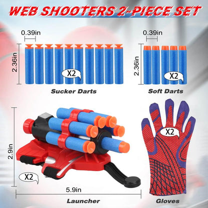 🎄New Year Sale 49% OFF - Web Shooters Toy with Spider Glove Launcher(🚀Free VIP shipping for two pcs ! )