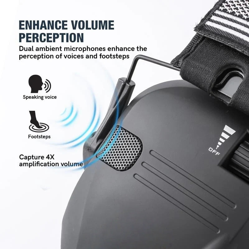 💥Buy 2nd 60% OFF & Free Shipping🔥Head Mounted Tactical Noise Reduction Pickup Hearing Protection Earmuffs