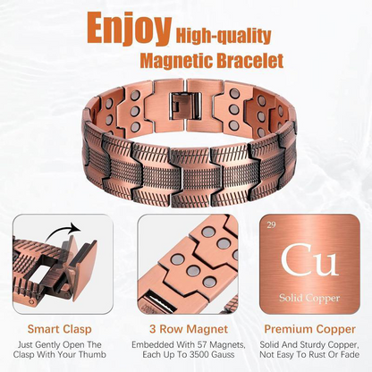 🎁Limited-time offer for 2026 – Celebrate with 70% OFF! - Copper Magnetic Power — Boost Circulation, Banish Fatigue