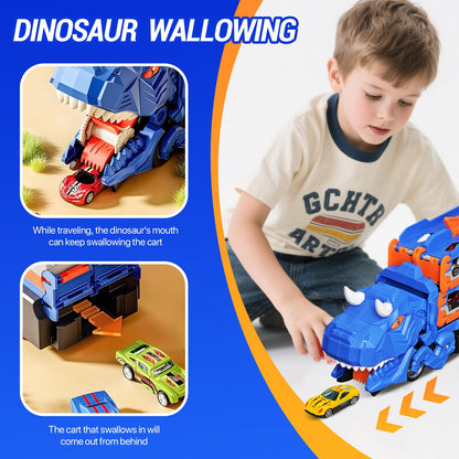 🎄2025 Christmas Surprise Offer Save 60% 🔥 3-in-1 Transforming Dinosaur Truck Toy