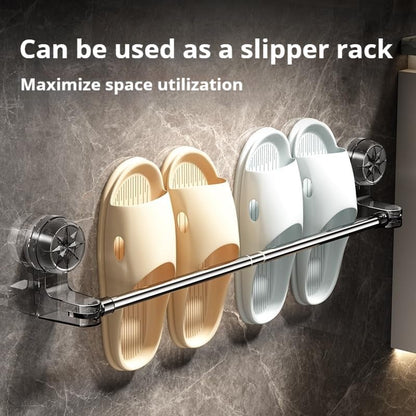 ⏰Limited-Time 49% Off - Christmas Special 🎄Stainless Steel Suction Cup Towel Rack