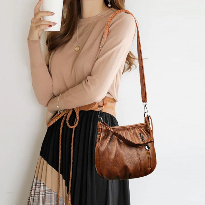 🥳2026 HOT SALE🥳💞50K+ SOLD!👝 🛍️Luxurious to Touch, Practical for Life. Soft Leather Shoulder Bag – NOW 50% OFF! 💼👜
