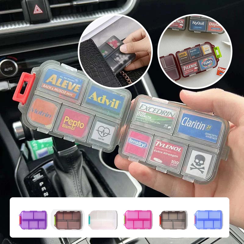🌸Mother's Day Sale 49% OFF🔥Travel Pill Organizer Box (161 Labels for Customization)