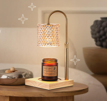 💥2nd Item 60% OFF + FREE SHIPPING 🎁🚚💥 Flower Candle Warmer Lamp with Timer, Dimmable Candle Lamp Warmer