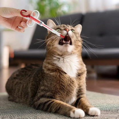 🐱🐶Pet Pill Plunger Popper