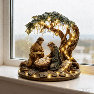 🎄🎁Christmas Nativity Scene Decorative Figurine