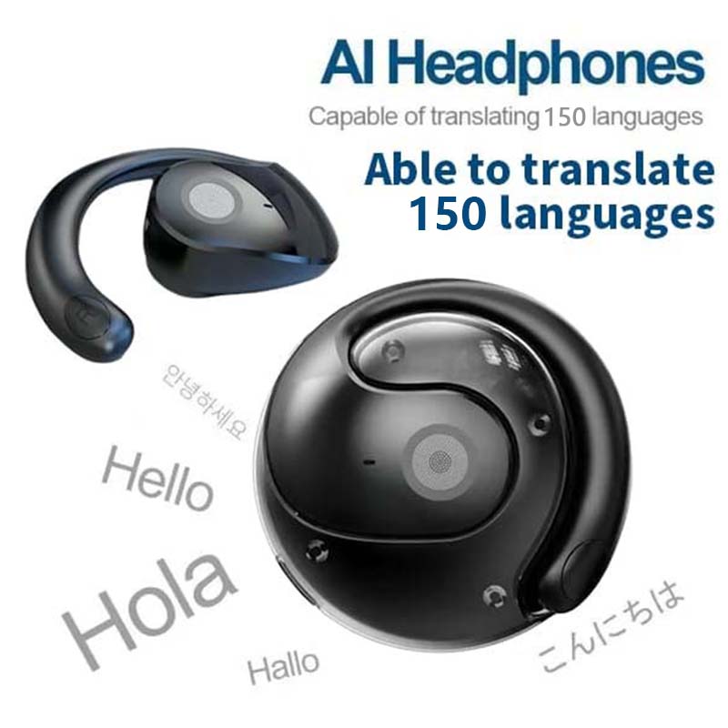 🏆LAST DAY SALE 60% OFF⏰AI Translation T26  Pro MAX Wireless Bluetooth Translation Earbuds
