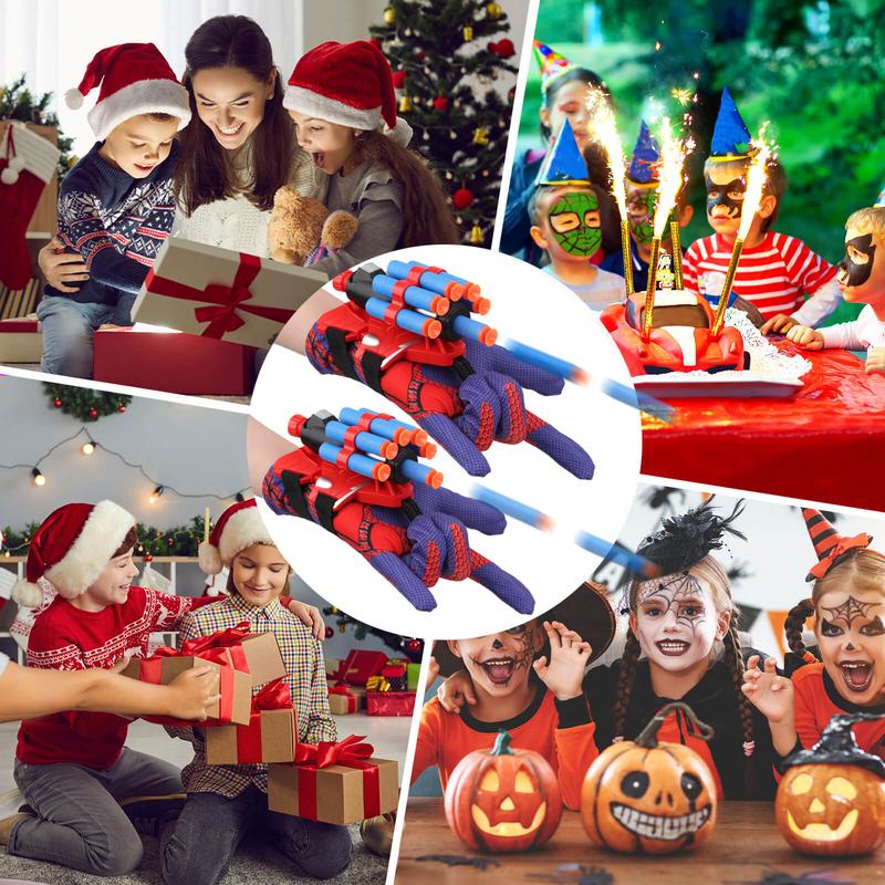 🎄New Year Sale 49% OFF - Web Shooters Toy with Spider Glove Launcher(🚀Free VIP shipping for two pcs ! )