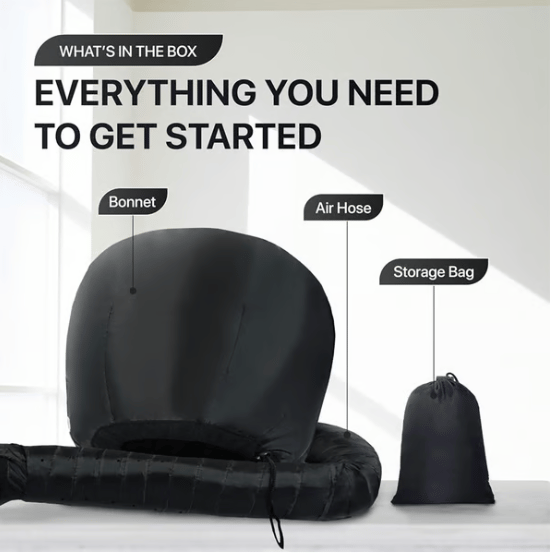 🏆Long Hair Dryer Cap – Save Time & Shield Hair (Final Hours!)
