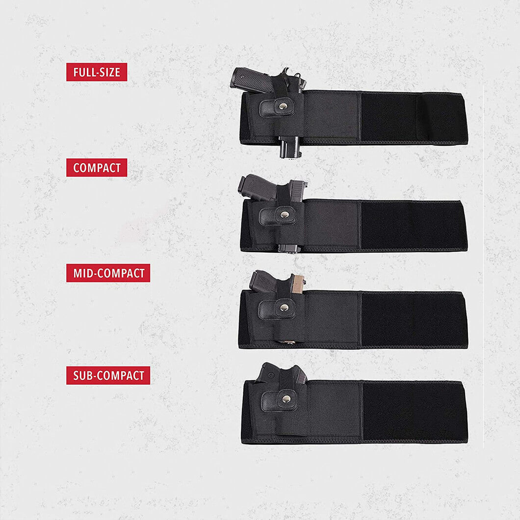👍🔫Belly Band Holster for Men & Women - Comfortable Carry Gun Holster