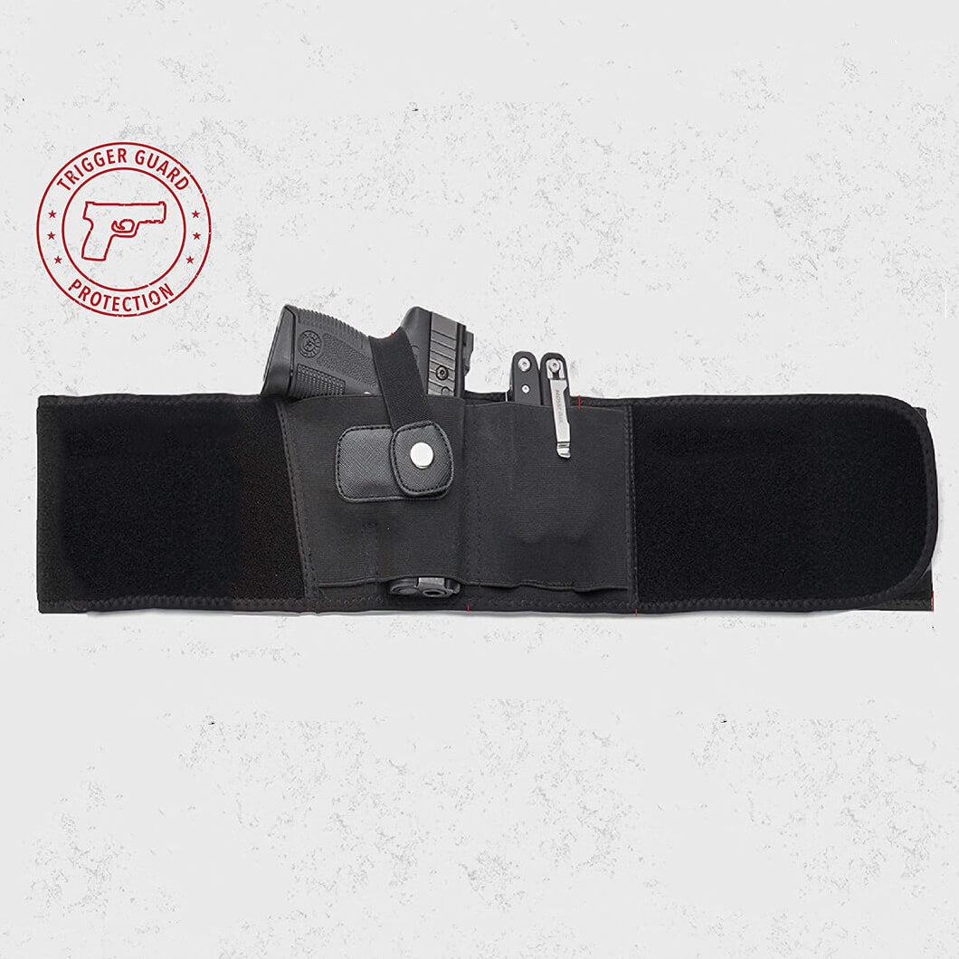 👍🔫Belly Band Holster for Men & Women - Comfortable Carry Gun Holster