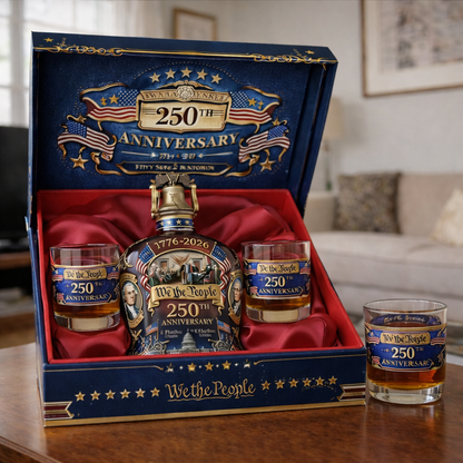 🎊New Year 60% OFF-U.S. 250th Anniversary Commemorative Whiskey Bottle