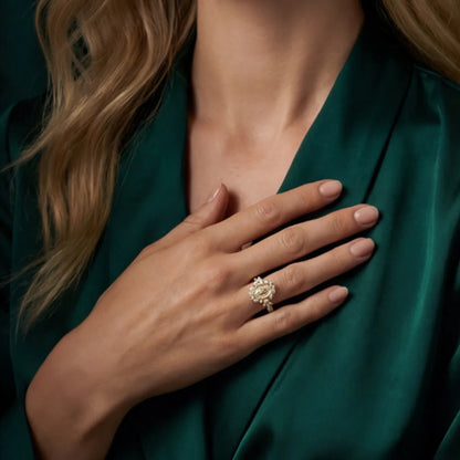 [2nd 60% OFF]✝️Elegant Virgin Mary Emblem Ring: Sacred Detail for Daily Devotion