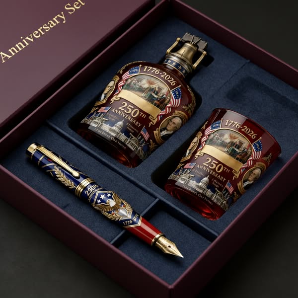 🎊New Year 60% OFF-U.S. 250th Anniversary Commemorative Whiskey Bottle