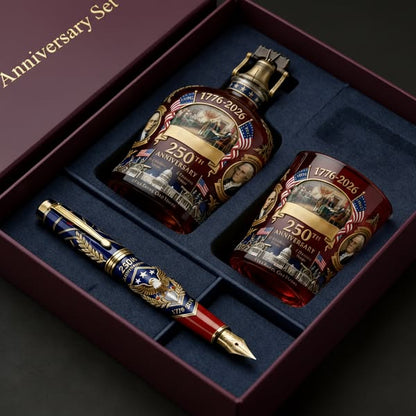 🎊New Year 60% OFF-U.S. 250th Anniversary Commemorative Whiskey Bottle