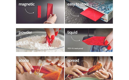 Original Flat 3-in-1 Folding Measuring Spoons