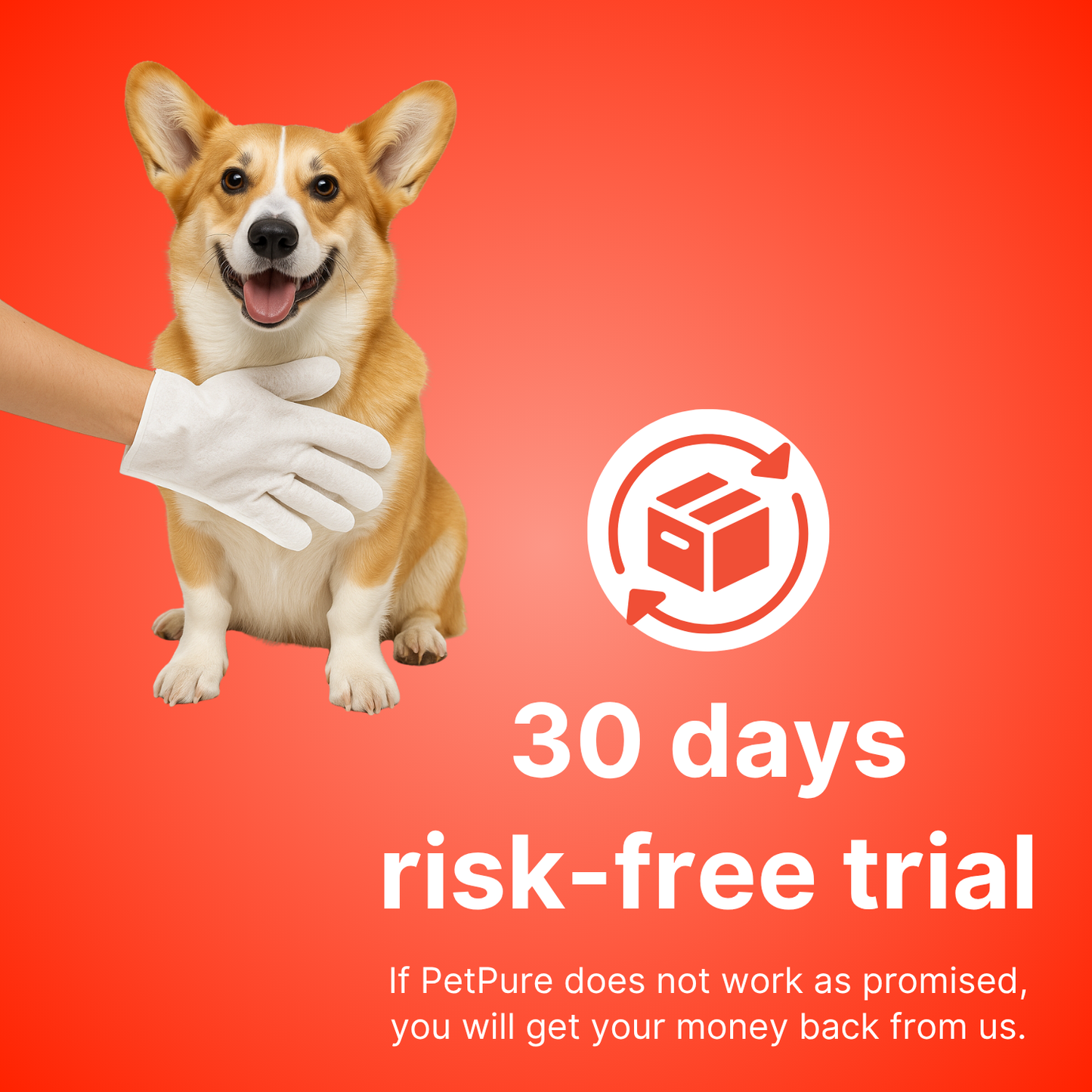 PET Glove Wipes，Freshening Grooming Dog&Cat Disposable 20Pcs