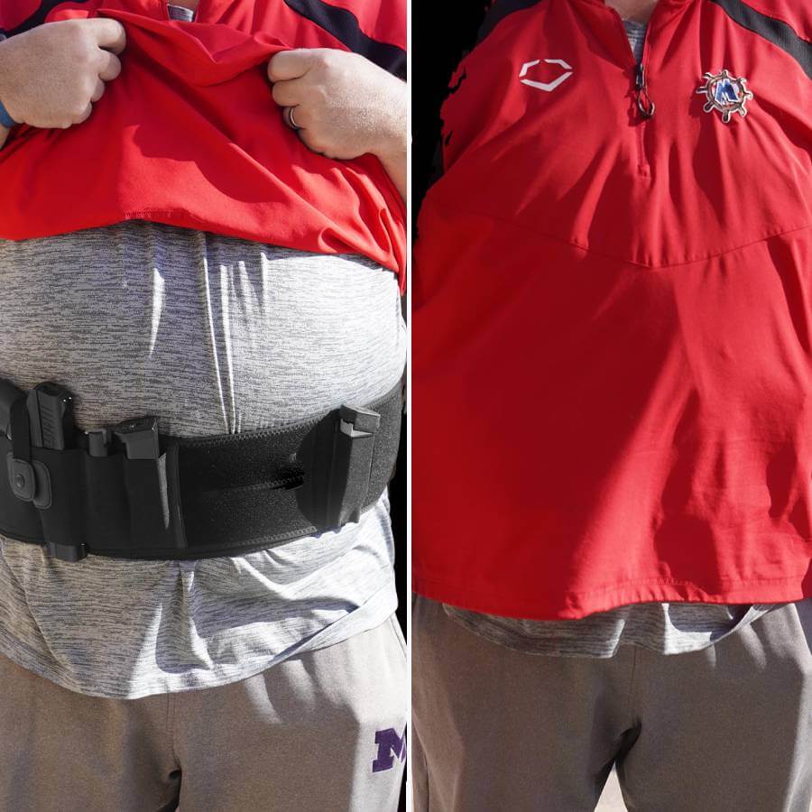 👍🔫Belly Band Holster for Men & Women - Comfortable Carry Gun Holster