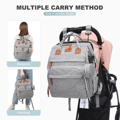 🚼Free Shipping🍼Diaper Bag Backpack with Changing Station, Large Capacity, Newborn Essentials Must Haves
