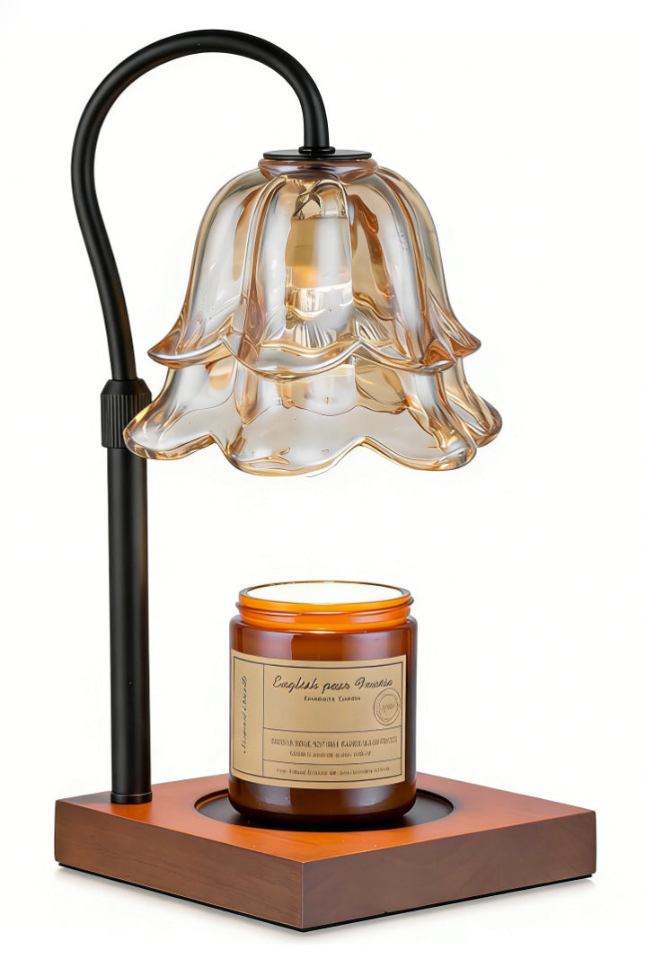 💥2nd Item 60% OFF + FREE SHIPPING 🎁🚚💥 Flower Candle Warmer Lamp with Timer, Dimmable Candle Lamp Warmer