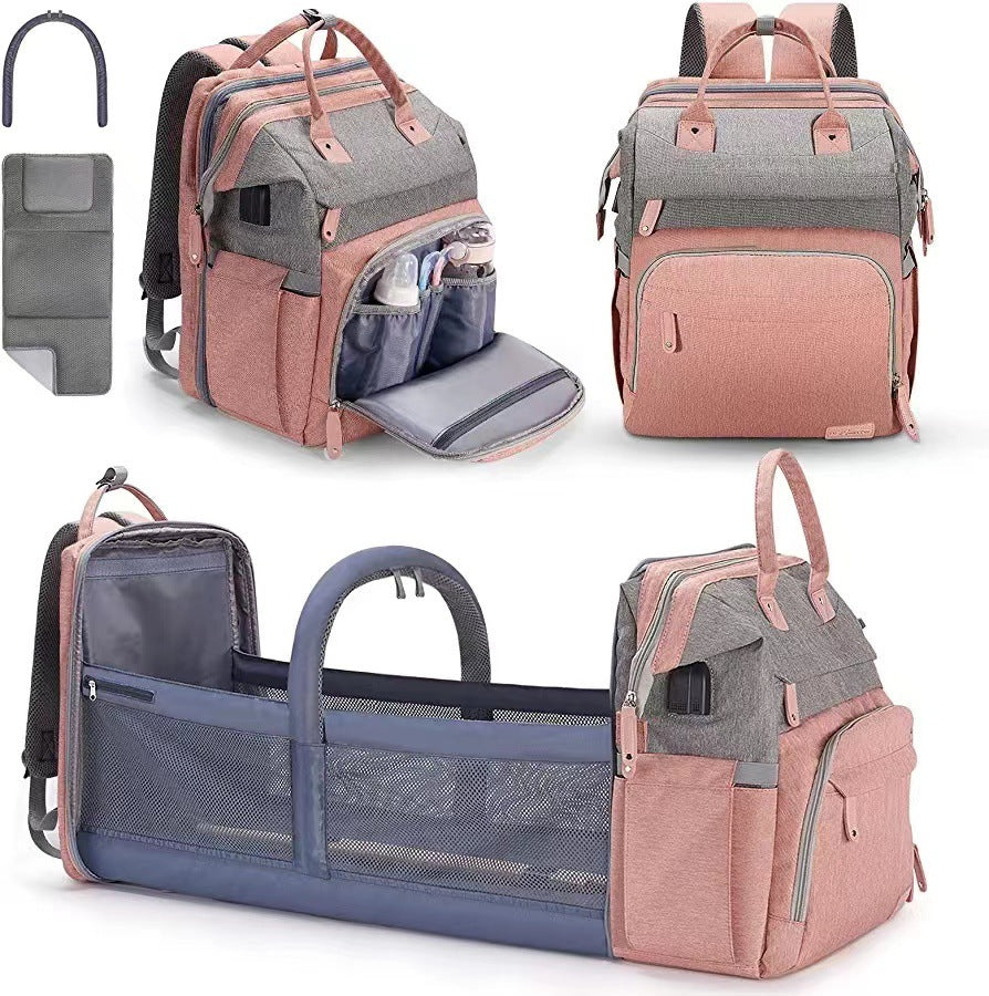 🚼Free Shipping🍼Diaper Bag Backpack with Changing Station, Large Capacity, Newborn Essentials Must Haves