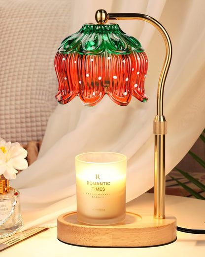 💥2nd Item 60% OFF + FREE SHIPPING 🎁🚚💥 Flower Candle Warmer Lamp with Timer, Dimmable Candle Lamp Warmer