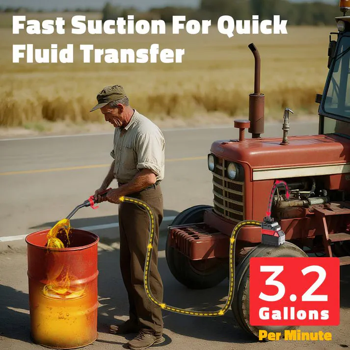 🔥LAST DAY 50% OFF-Cordless Fuel Transfer Pump