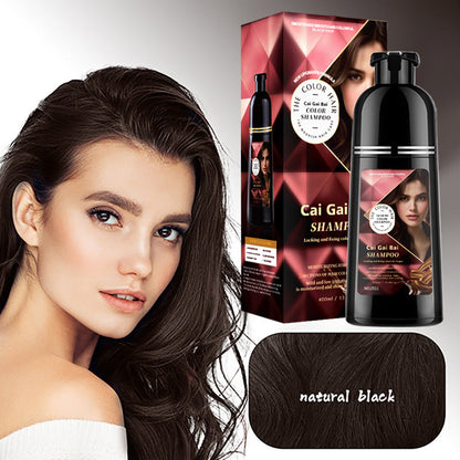 ⏳Time-Limited Special⏰3-in-1 Hair Coloring Shampoo, Plant Extracts for Vibrant Hair