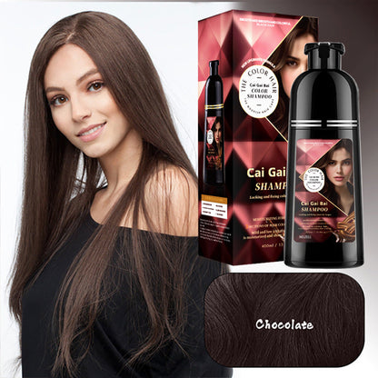 ⏳Time-Limited Special⏰3-in-1 Hair Coloring Shampoo, Plant Extracts for Vibrant Hair