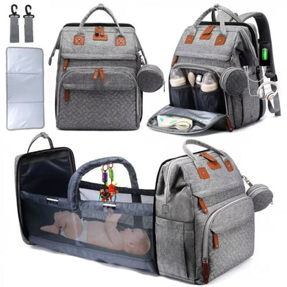 🚼Free Shipping🍼Diaper Bag Backpack with Changing Station, Large Capacity, Newborn Essentials Must Haves