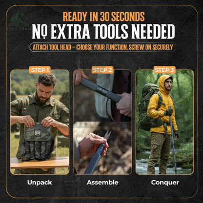 🦯2nd 60% OFF💸Made in U.S.A 15-in-1 Tactical Hiking Stick