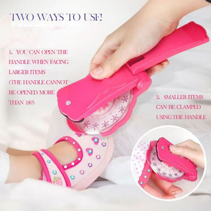 🔥Christmas Big Save🎄✨Glitter Diamond Styling Tools Hair Gemstone Styling Set to light up girls' hair, clothes, accessories, No Heat Required Hair Styling Accessories