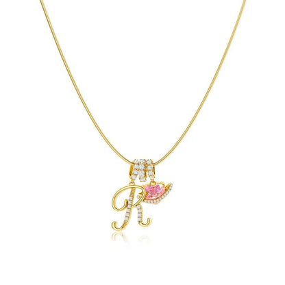 🎁14K Gold/Silver Plated 3-Layering Initial A-Z Letter Pendant Necklaces