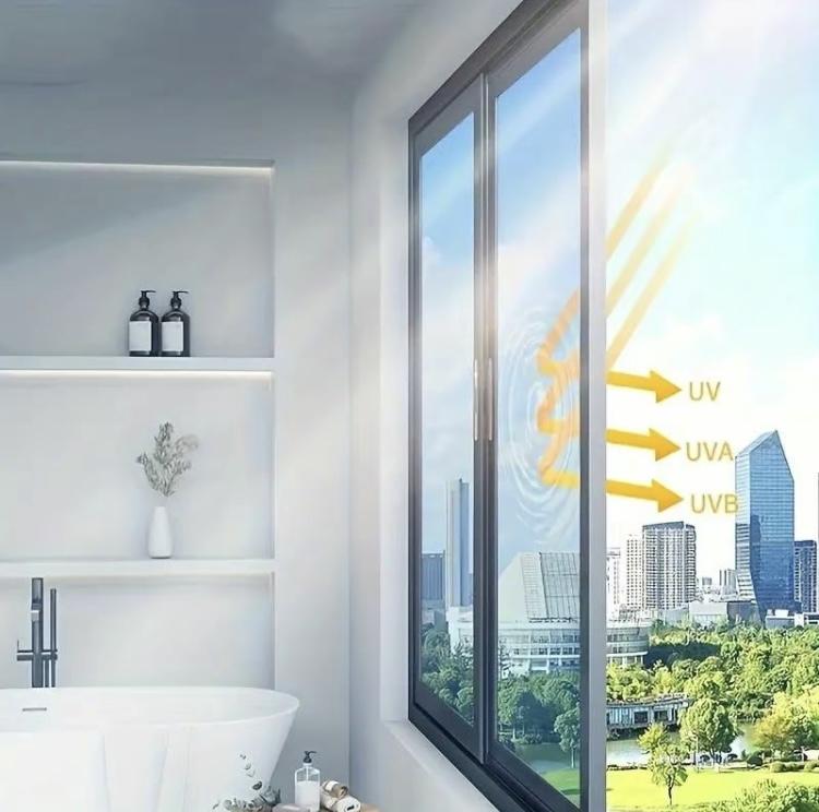 ✨🔥Window Privacy Film One Way, UV Sun Blocking, Heat Control