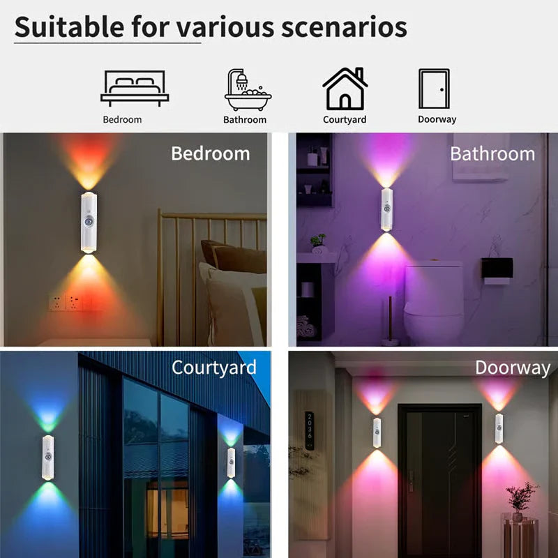 ✨NEW YEAR HOT SALE⚡ - Rechargeable Smart LED Motion Sensor Ambient Light