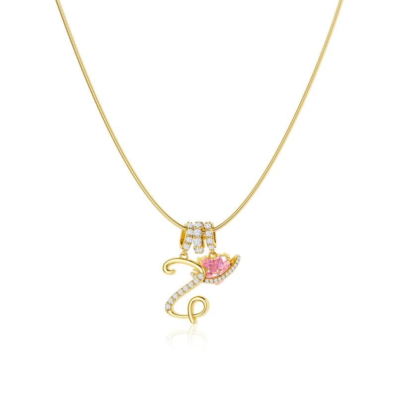 🎁14K Gold/Silver Plated 3-Layering Initial A-Z Letter Pendant Necklaces