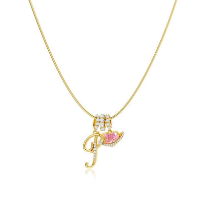 🎁14K Gold/Silver Plated 3-Layering Initial A-Z Letter Pendant Necklaces