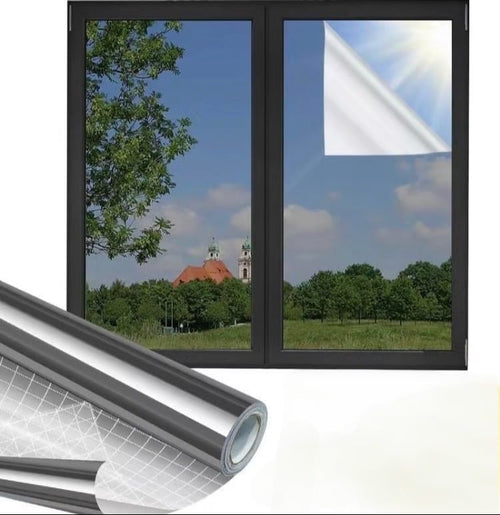 ✨🔥Window Privacy Film One Way, UV Sun Blocking, Heat Control