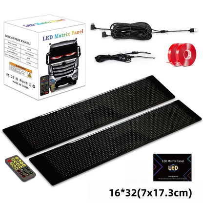 ✨DIY Car Dynamic LED Smart Colorful Eye Lamp Soft Screen(🚀Free VIP shipping ! )